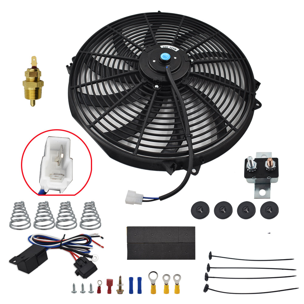 Car Modified Universal Radiator Cooling Electronic Fan