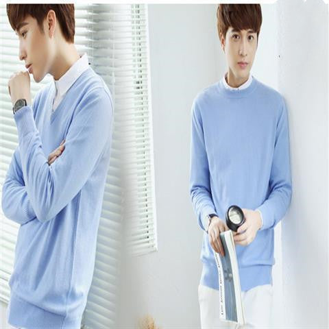 Men's  Woolen Sweater Turtleneck Thin Sweater