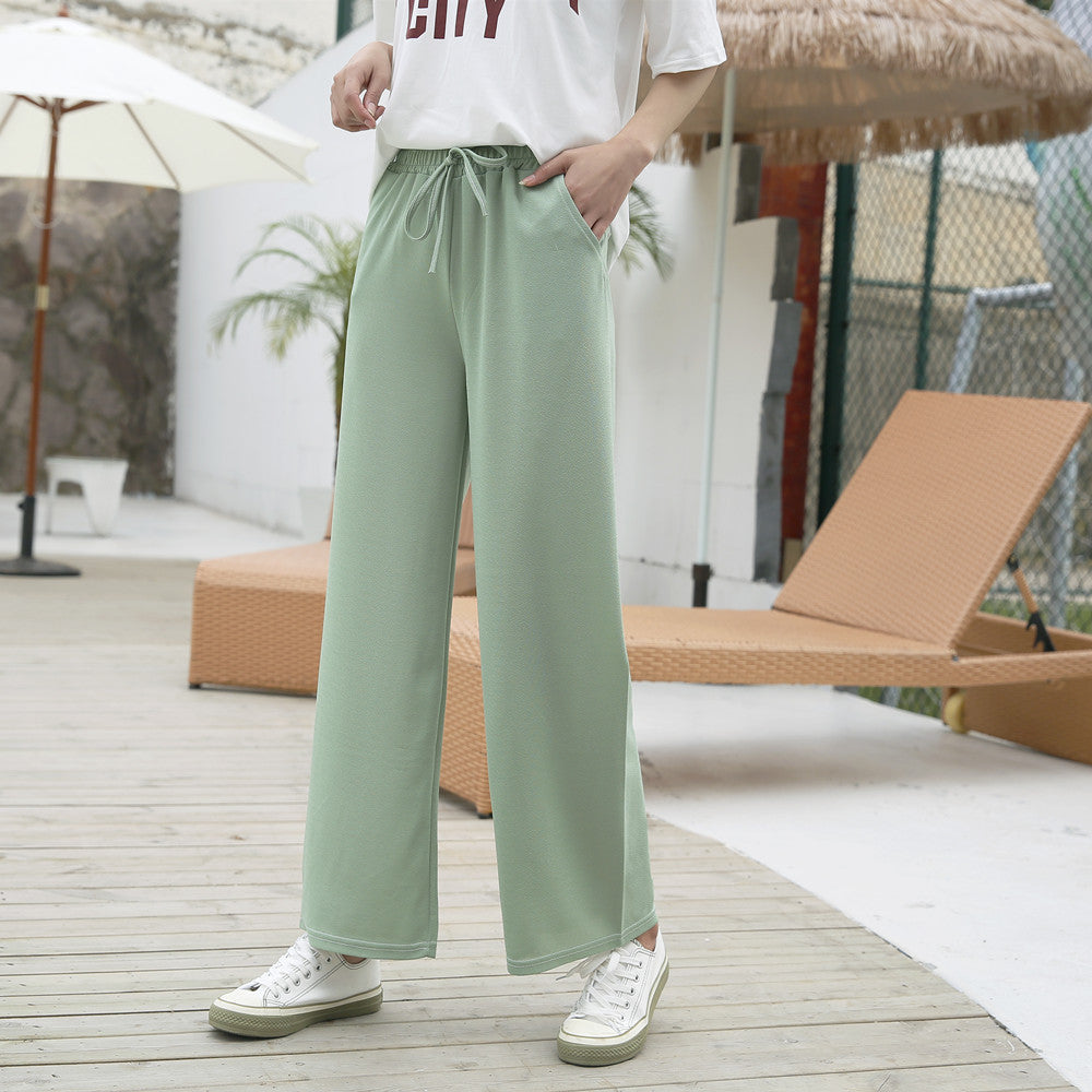 Women's high waist wide leg pants
