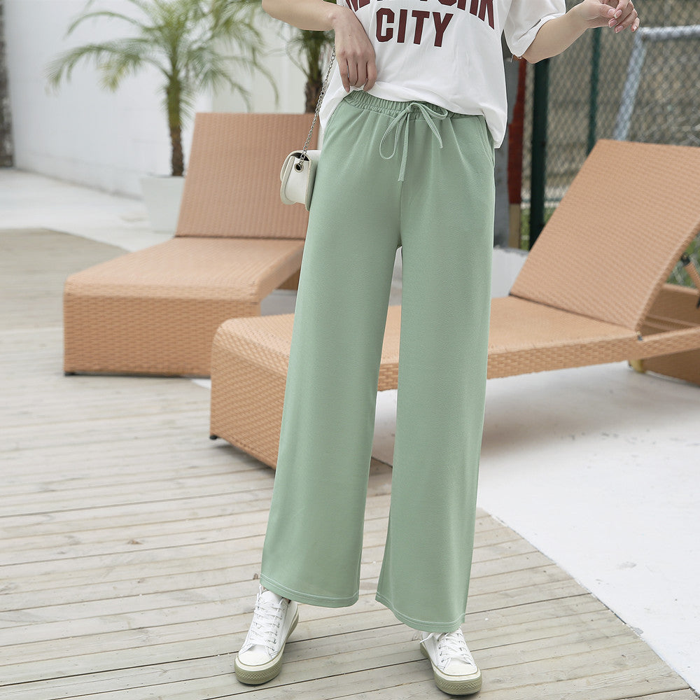 Women's high waist wide leg pants