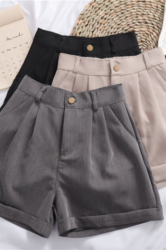 High waist wide leg pants