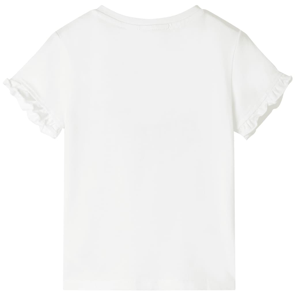 children's T-shirt Ecru 104 children's T-shirt Ecru 116 children's T-shirt Ecru